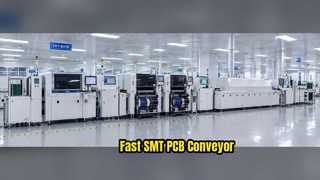 SMT PCB 컨베이어 기계 PLC 제어 빠른 조립