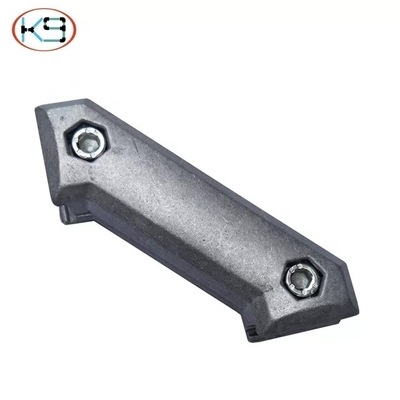 45 Degree Double Side Aluminum Tubing Joints AL - 4 Diagonal Brace Pipe Connector