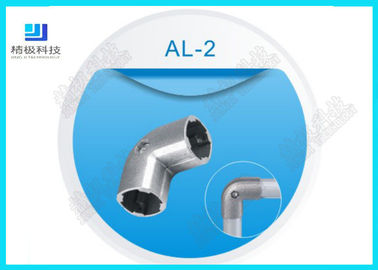 Aluminum Pipe Fitting 90 Degree Elbow Aluminum Tubing Joints For OD 28mm Pipe