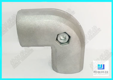 Aluminum Pipe Fitting 90 Degree Elbow Aluminum Tubing Joints For OD 28mm Pipe
