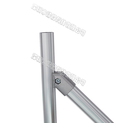 ADC-12 Aluminum Alloy Connector Aluminum Tube Joints External 45 Degree Angle Joint