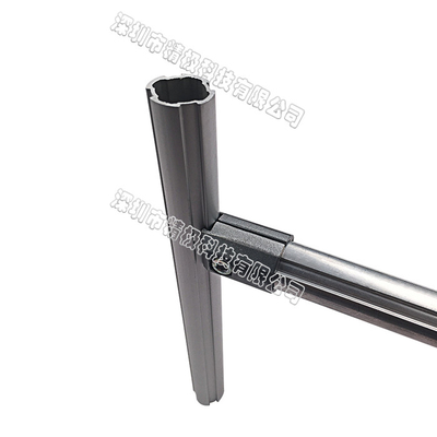 Sliver Color Aluminum Weld Pipe Fittings Al-19-1 Tee Type Outer Connector 19mm