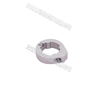 AL-31 ADC-12 Aluminum Connector Silvery White 15mm Connecting Aluminum Pipes
