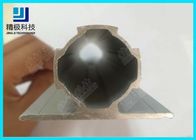 이음새가 없는 알루미늄 합금 관 이중 플랜지 알루미늄 직사각형 배관 6063-T5