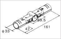 입히는 관을 위한 두 배 조정가능한 금속 관 연결관 28mm 관 이음쇠