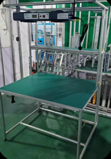 Modular Flexible Lean Tube Workbenches Ergonomic Built For Lean Production