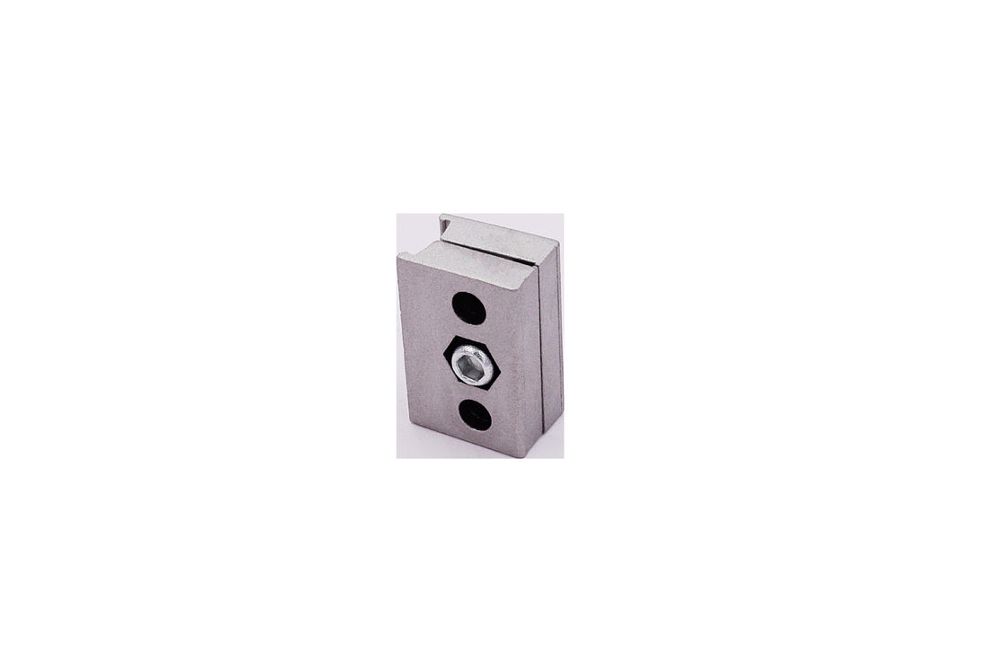Outer Aluminum Alloy Aluminum Pipe Connectors AL-17 Anodizing Silver Andoic Oxidation Surface