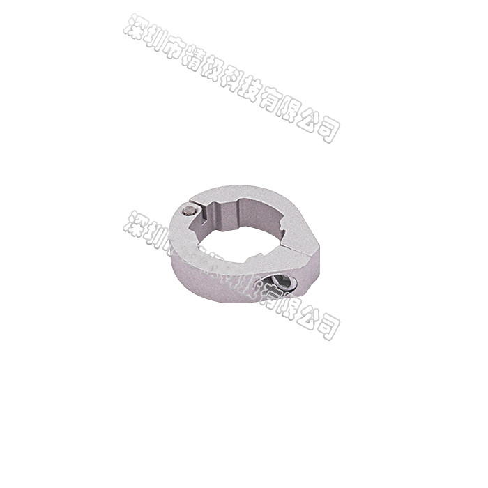 AL-31 ADC-12 Aluminum Connector Silvery White 15mm Connecting Aluminum Pipes