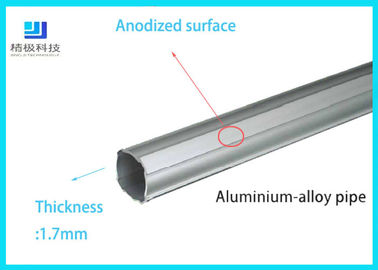 알루미늄 합금 튜브 지름 28mm 튜브 벽 두께 1.7mm 은 흰 AL-2817
